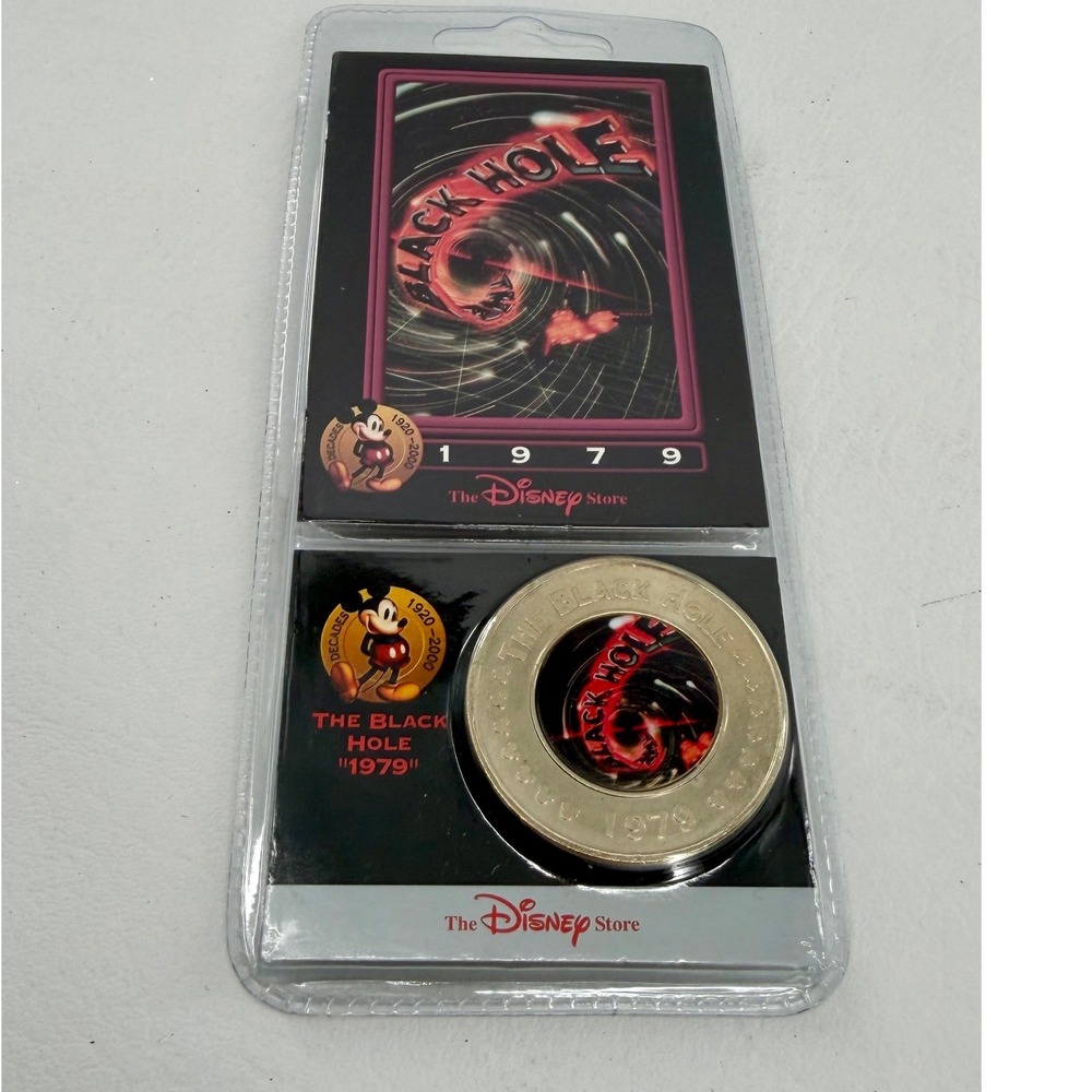Disney Decades Coin The Black Hole 1979 Medallion Sci-Fi Collectible New